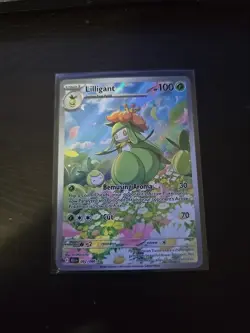 Pokemon TCG Lilligant 092/086 Black Bolt IR Holo Full Art Card Near Mint English - Image 1