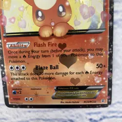 Flareon EX RC6-32 Generations: Radiant Collection Holo Pokemon Card LP - Image 2