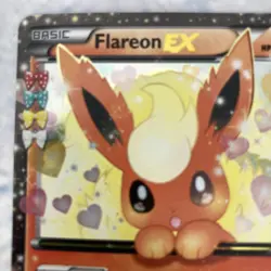Flareon EX RC6-32 Generations: Radiant Collection Holo Pokemon Card LP - Image 3