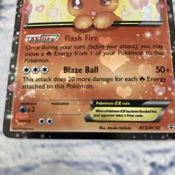 Flareon EX RC6-32 Generations: Radiant Collection Holo Pokemon Card LP - Image 5