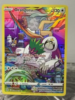 Oranguru - TG12/TG30 - Pokemon Brilliant Stars Sword & Shield Holo Rare Card NM - Image 1