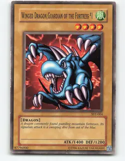 Winged Dragon, Guardian of the Fortress #1 #SYE-004 Yugioh Card - Image 1
