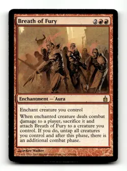 Breath of Fury Ravnica: City of Guilds #116 Magic the Gathering - Image 1