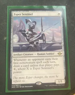 Magic the Gathering Esper Sentinel Modern Horizons 2, Regular Rare - Image 1