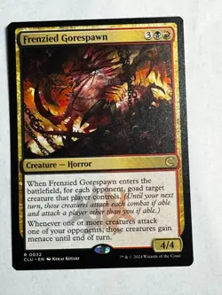 Frenzied Gorespawn Ravnica: Clue Edition Regular NM Magic The Gathering - Image 1