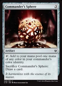 Hero Deal, French - 4 x MTG Commander's Sphere Commander 2016 - Image 1