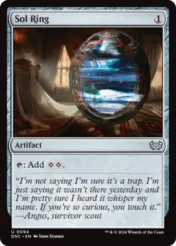 MTG Commander: Duskmourn: House of Horror [DSC] : Sol Ring Normal - U [NM] - Image 1