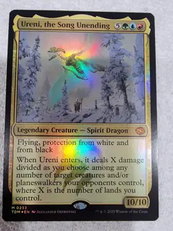 Magic the Gathering: Ureni, the Song Unending Tarkir: Dragonstorm Foil - Image 1