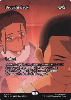 Brought Back (Borderless) Avatar: The Last Airbender: Eternal-Legal Regular - Image 1