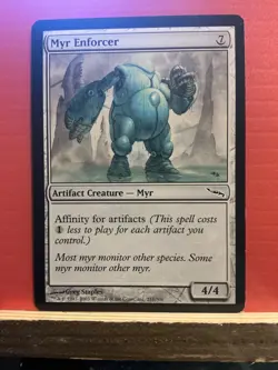 Mirrodin Magic: The Gathering Myr Enforcer - Image 1