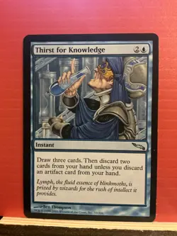 Thirst for Knowledge Mirrodin Regular - Image 1