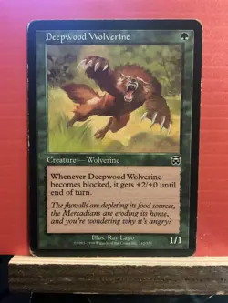 Deepwood Wolverine Mercadian Masques Regular - Image 1