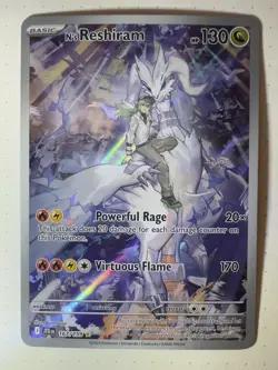 N’s Reshiram 167/159 Pokemon Journey Together Ultra Rare Holo NM - Image 1