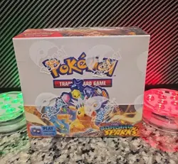 Surging Sparks Booster Box Factory Sealed Scarlet Violet Pokemon 2024 Pikachu 🔥 - Image 1