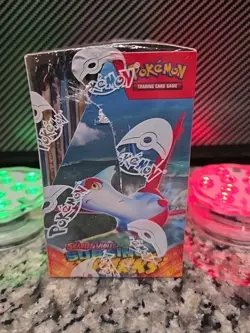 Surging Sparks Booster Box Factory Sealed Scarlet Violet Pokemon 2024 Pikachu 🔥 - Image 3