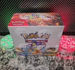 Surging Sparks Booster Box Factory Sealed Scarlet Violet Pokemon 2024 Pikachu 🔥 - Image 5