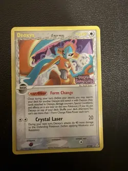 2006 Pokemon Deoxys EX Delta Species Reverse Holo 5/110 Holon Phantoms Stamped - Image 1