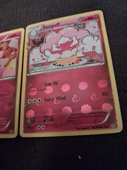 Pokemon TCG Swirlix RC19/RC32 Holo and Slurpuff Radiant Collection NM Condition - Image 4