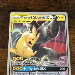 Pokemon Pikachu & Zekrom GX - 33/181 World Championships 2019 - Image 2