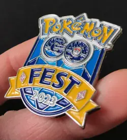 Pokemon GO Fest 2023 Official London Metal Pin Badge Enamel - Image 4