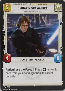 Star Wars Unlimited - Anakin Skywalker - Tempted by the Dark Side - Normal - Image 2