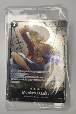 Monkey.D.Luffy (Tin Pack Set Vol. 2) P-075 One Piece Promotion Cards Foil - Image 1