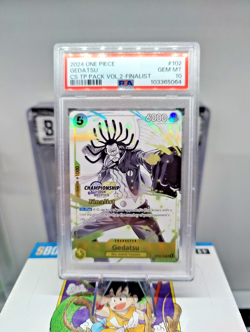 2024 one piece championship finalist monochrome cs tp pack gedatsu psa 10 - Image 1