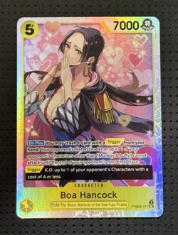 One Piece #PRB02-017 Boa Hancock Super Rare SR The Best Vol. 2 - Image 1