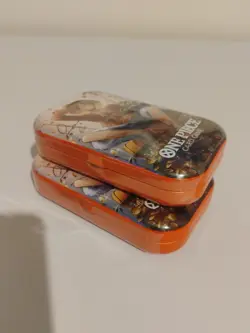 One Piece Tcg Tin Set Of 2 TS-02 OP-13 Volume 2 Bundle SEALED NIB UNOPENED - Image 4