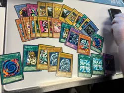 Yugioh Card Collection - Japanese vintage see photos tcg yu-gi-oh pod - Image 1