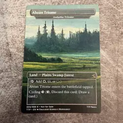 Indatha Triome - Custom Art MTG Magic The Gathering Playtest Card - Image 1