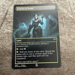 Cavern of Souls - Custom Art MTG Magic The Gathering Playtest Card - Image 1