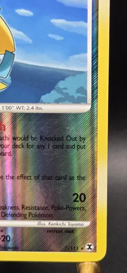 '09 Pokemon ~ Rising Rivals ~ Jirachi 7/111 ~ Reverse Holo Rare Card ~ See Pics - Image 4
