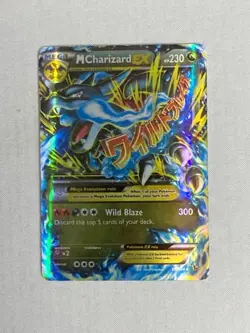 M Charizard EX Flashfire Ultra Rare Full Art Holo Card 69/106 NM Condition - Image 1