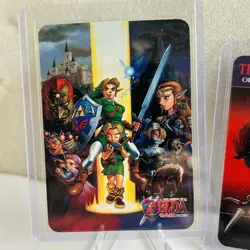 1999 Amada Legends Of Zelda Ocarina Of Time 3 Card Set #20/23/45 Nagasakiya - Image 2