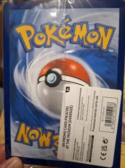 Pokemon Pikachu At The Museum Promo Jumbo Card X9 - Image 3