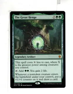 MTG SkeenAB The Great Henge from Throne of Eldraine. NM. - Image 1