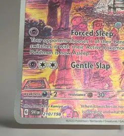 Drowzee 210/198 Pokemon SV01: Scarlet & Violet Base Set Holo MINT - PACK FRESH - Image 3