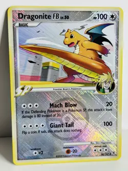 Dragonite FB LV.50 Cross Hatch 56/147 Platinum Supreme Victors Pokemon - Image 2
