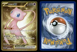 Mew ex 205/165 151 MEW Hyper Rare Gold Pokemon NM - Image 3