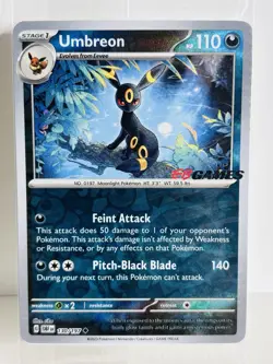 Umbreon 130/197 Reverse Holo EB Games Promo - Pokemon TCG SEALED - Image 2