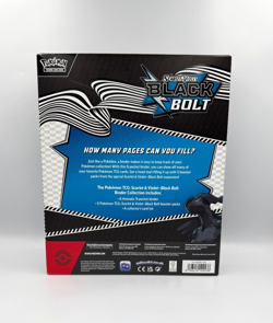 Pokemon TCG Scarlet & Violet Black Bolt Binder Collection Sealed - Image 3