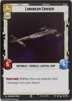 Star Wars Unlimited - Longbeam Cruiser - Normal - Image 1