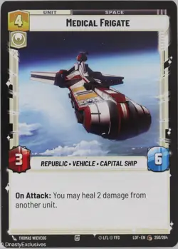 Star Wars Unlimited - Medical Frigate - Normal - Image 1