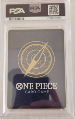 Gol D Roger 2024 ONE PIECE English OP09 Secret Rare #118 PSA 10 - Image 2