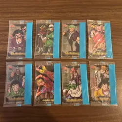 Jump 40th Anniversary ONE PIECE Dragon Ball Wafer 8-Card Set Collection Card - Image 1