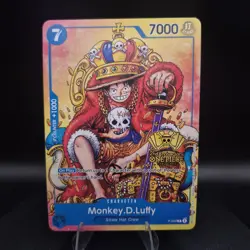 Monkey.D.Luffy (2nd Anniversary Stamped Promo) P-043 One Piece Promotion Cards - Image 1