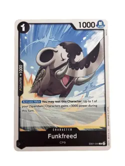 New: One Piece CCG Funkfreed EB01-044 Extra Booster: Memorial Collection Regular - Image 1