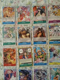 One Piece TCG English Lot ×34 All Non-Foils (No Duplicates) - Image 2