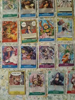 One Piece TCG English Lot ×34 All Non-Foils (No Duplicates) - Image 4